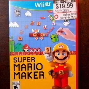 WiiU Super Mario Maker